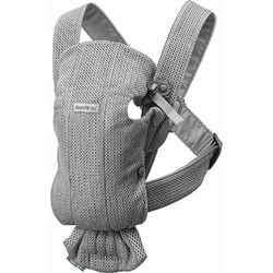 BabyBjorn Mini 3D Mesh Μάρσιπος με Μέγιστο Βάρος 11kg Γκρι