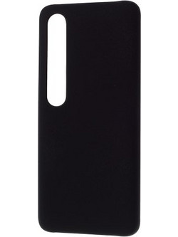 Σκληρή Θήκη από Καουτσούκ για Xiaomi Mi 10 - Μαύρο