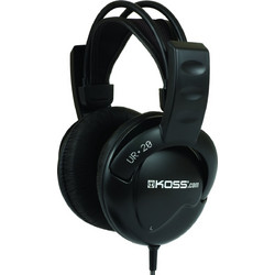 Koss UR 20 Ενσύρματα Ακουστικά DJ Over Ear με Noise Canceling Μαύρα
