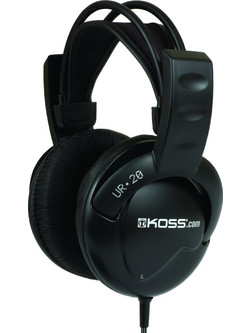 Koss UR 20 Ενσύρματα Ακουστικά DJ Over Ear με Noise Canceling Μαύρα