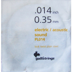 Galli PL-014 Plain Steel Χορδή Ηλεκτρικής Κιθάρας 14