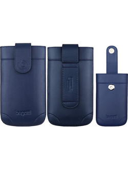 BUGATTI ΘΗΚΗ ΠΟΥΓΚΙ SLIM CASE LEATHER LONDON BLUE XL