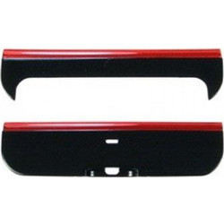 NOKIA X6 BLACK-RED TOP-BOTTOM COVER ORIGINAL SERVICE PACK