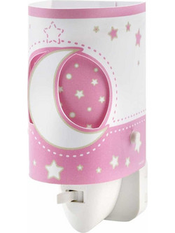 MoonLight Pink LED νυκτός πρίζας