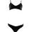 Gsecret Bikini Set Μπουστάκι με Ενίσχυση Μαύρο LX2031