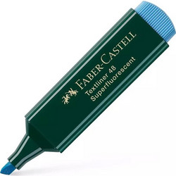 Faber-Castell Μαρκαδόρος Υπογράμμισης Blue 5mm Textliner 48