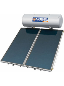 Nobel Aelios CUS Ηλιακός Θερμοσίφωνας 200lt 4m² Glass Διπλής Ενέργειας