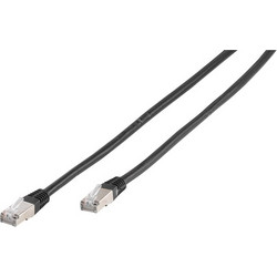 Vivanco U/UTP Cat.6 Καλώδιο Δικτύου Ethernet 1m Black
