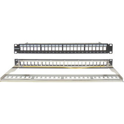 PATCH PANEL CAT5e/6 UTP 24P 19" 1U ΚΕΝΟ SUT