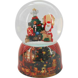 Χιονόμπαλα Santa Claus and Gifts Spieluhrenwelt 55057