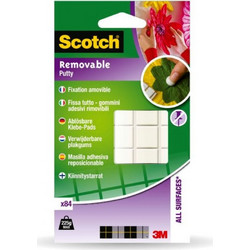 ΤΕΤΡΑΓΩΝΑΚΙΑ 3M SCOTCH ΠΛΑΣΤΕΛΙΝΗΣ ΜΕ ΚΟΛΛΑ 8mmΧ10mm 301008