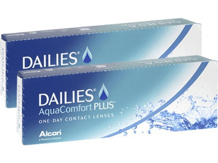 Alcon & Ciba Vision Dailies AquaComfort Plus Ημερήσιοι Φακοί Επαφής 80τμχ