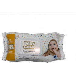 Baby Gold Wet Towels Chamomile Flip Up 100τμχ