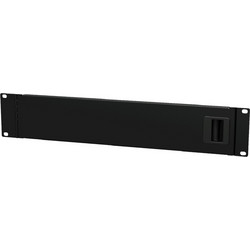 Caymon BSD-02 - Πορτάκι black panel 2U για rack