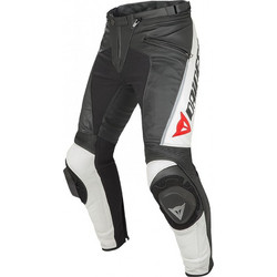 Dainese Delta Pro C2 Summer Leather Pant Black/White