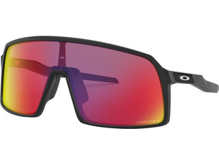 Oakley Sutro OO9406 08 Αθλητικά Γυαλιά Ηλίου Μάσκα Κοκάλινα Μαύρα με Ροζ Καθρέπτη Φακό