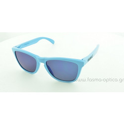 Oakley Frogskins OO 9013 36 Ανδρικά Γυαλιά Ηλίου Τετράγωνα Κοκάλινα Μπλε με Μπλε Polarized Φακό