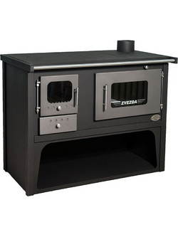 Zvezda Classic Maxi VR 10 Ατσάλινη Ξυλόσομπα με Φούρνο 17kW