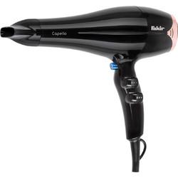 Fakir Capello Πιστολάκι Μαλλιών Ionic με Φυσούνα 2200W Black