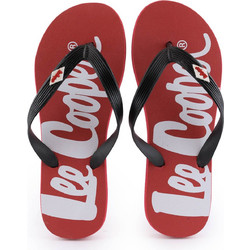 Lee Cooper Παιδικές Σαγιονάρες για Αγόρι Κόκκινες LC000790