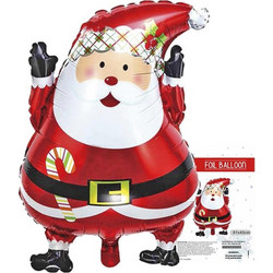 Μπαλόνι Μεταλλιζέ Άγιος Βασίλης 62x45cm Xmasfest 1132689