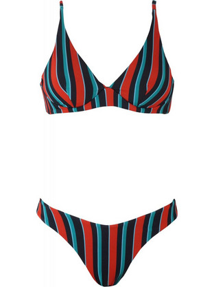 Gsecret Bikini Set Τριγωνάκι με Ενίσχυση Brazil Μαύρο L2108-13065