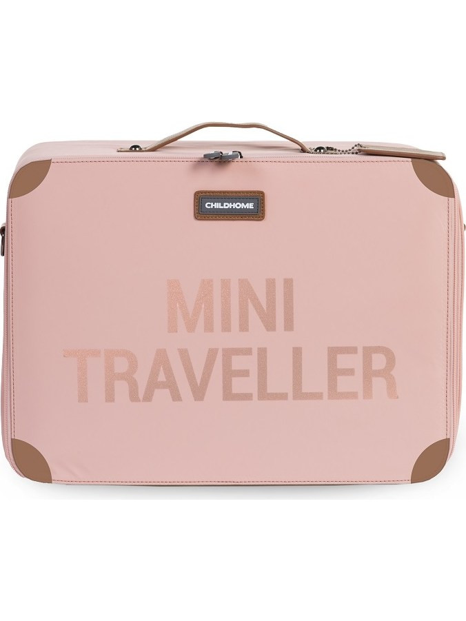 Childhome Mini Traveller Παιδική Βαλίτσα Καμπίνας 30x40x15cm Ροζ