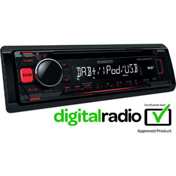 Kenwood KDC-DAB400U Ηχοσύστημα Αυτοκινήτου με Οθόνη & USB