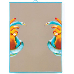Καθρέπτης Τοίχου 17125 Hands With Snakes Multi Seletti Πλαστικό, Γυαλί