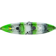 Kayak Dory Πλαστικό Kayak 1 Ατόμου Άσπρο Πράσινο
