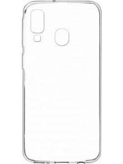 Powertech Back Cover Silicone Transparent (Galaxy A30)