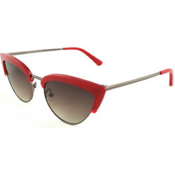 Moritz 11426 MJ04 Γυναικεία Γυαλιά Ηλίου Cat Eye Κοκάλινα Κόκκινα με Καφέ Degradee Φακό