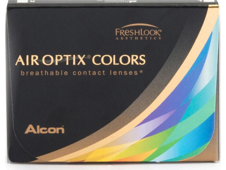 Alcon & Ciba Vision Air Optix Colors Μηνιαίοι Φακοί Επαφής Έγχρωμοι Σιλικόνης Υδρογέλης 2τμχ