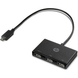 HP Z6A00AA USB Hub 3.0 USB-C με 3 Θύρες USB-A
