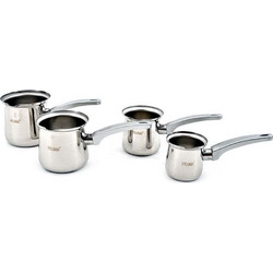 Μπρίκι Classic Νο4 Με Χερούλι Silver 823-25-016 Αλουμίνιο