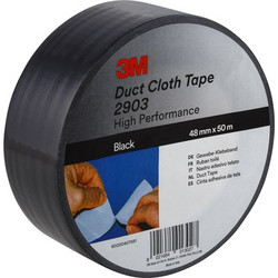 Ταινία υφασμάτινη 48mm x 50m 3M(TM) 2903 - Μαύρη