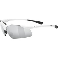 Uvex Sportstyle 223 S53.0.982.8816 Αθλητικά Γυαλιά Ηλίου Μάσκα Κοκάλινα Λευκά με Γκρι Polarized Φακό