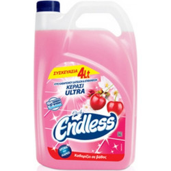 Endless Υγρό Δαπέδων Ultra 4lt με Άρωμα Κεράσι