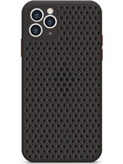 Θήκη Breath TPU Back Cover Σιλικόνης για iPhone 12 Mini - Μαύρο