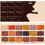 Makeup Revolution I Heart Revolution Caramel Nudes Chocolate Παλέτα Σκιών 18gr