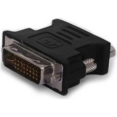 Savio CL-25 interface/gender adapter DVI 24+5 to VGA 15 pin Black