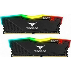 TeamGroup Delta RGB 16GB (2X8GB) DDR4 RAM 3600MHz C18 Black