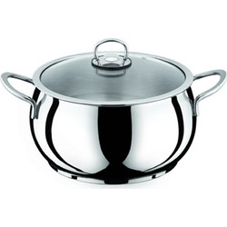 Homeplus Capri Κατσαρόλα Χύτρα Ανοξείδωτη 28cm 9lt