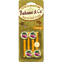 Bahama & Co Αρωματικό Αεραγωγού Αυτοκινήτου Island Sun 4τμχ (4112)