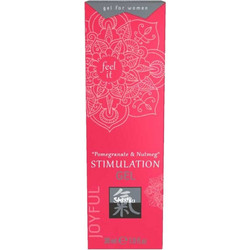 Shiatsu Joyful Pomegranate & Nutmeg Stimulation Gel 30ml