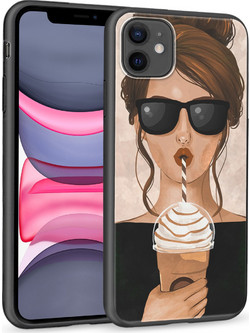 Θήκη iPhone 11 Black TPU - Coffee Passion