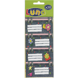 Luna Ετικέτες Αυτοκόλλητες Jeans 20τμχ (0620549)