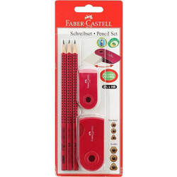 Σετ Faber Castell Grip Sleeve Κόκκινο B 217072