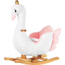 KikkaBoo Rocking Toy White Swan