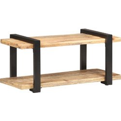vidaXL Έπιπλο Τηλεόρασης Ξύλινο Μπεζ Μ90xΠ40xΥ40cm 320493